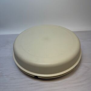 Tupperware Divided Serving Tray Veggie Fruit Dip With Lid 1665-3 1666-3